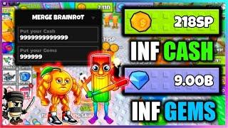 [INF] MERGE BRAINROT Script - Infinite Cash / Gems
