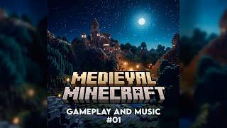 Minecraft Medieval - Lofi Medieval Music - Gameplay and music