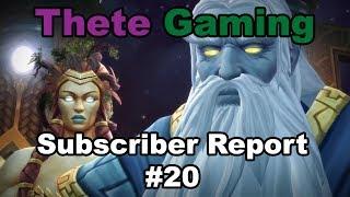 Thete Gaming Subscriber Report #20