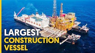 Largest Construction Vessel In The World - Pioneering Spirit