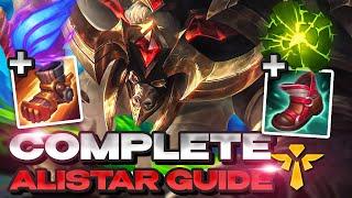 COMPLETE ALISTAR Support Guide Season 13 | How to WIN & CARRY Step-By-Step Like a Challenger