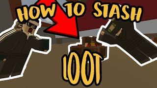 Advanced ＬＯＯＴ Stashing Guide [Unturned]