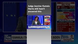 Judge Jeanine: If Harris agrees with Biden, why is it time to turn the page? #shorts