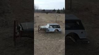 FIELD FIND TO PERFECTION in 20 seconds #offroad #jeep #diy #restoration