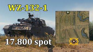 Almost 18.000 spot with WZ-132-1 on Prokhorovka 