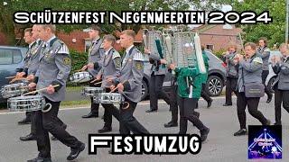 Schützenfest Negenmeerten 2024 - Festumzug