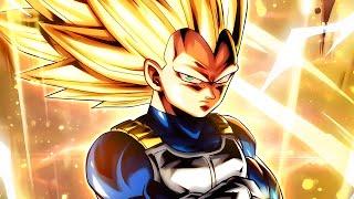 (Dragon Ball Legends) LF SSJ3 VEGETA IS GOOD AT CLOBBERING THE OPPONENT'S FACE WITH HIS FISTS!