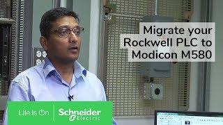 Migrate your Rockwell PLC to Modicon M580