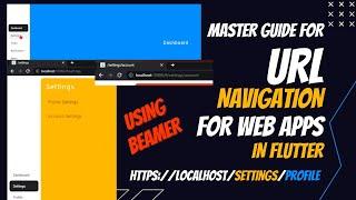 Advance URL navigation for Flutter Web App | Beamer