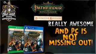 Pathfinder: Kingmaker Definitive edition release date for consoles AND PC! We're not missing out!