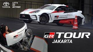 GR Tour Jakarta Ajak Pengunjung Rasakan Motorsport Toyota Dengan Taxi Drive dan Simulator