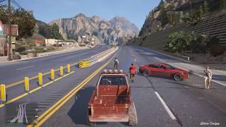 Gta 5: выжившие на острове - Спасаем президента от зомби