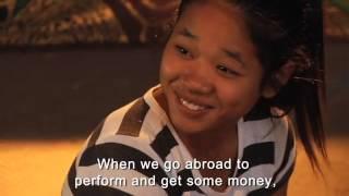 Phunam, a Contortionist in Phare, The Cambodian Circus