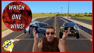 Is Gladiator Faster Than Toyota Tacoma...0-60 Test