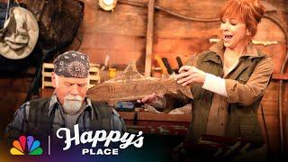 Bobbie Goes Fishing with Emmett | Happy's Place | NBC