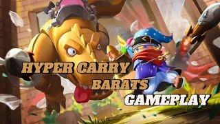 DOUBLE MANIAC MISTER BARNEY & FRIENDS STRIKES AGAIN. FULL DAMAGE BUILD SKY PIERCER BARATS.