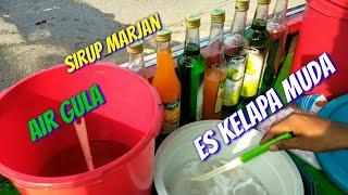 es kelapa MARJAN | es kelapa muda | es kelapa muda kekinian