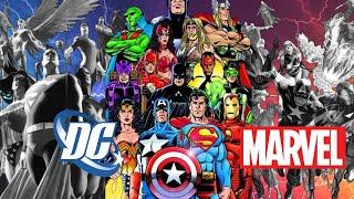 The Ultimate DC & Marvel Crossover Teams!