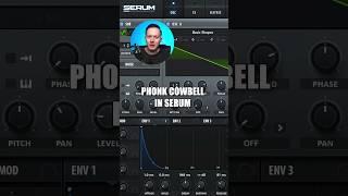 How to: Phonk Cowbell in Serum #samsmyers #sounddesign #shorts