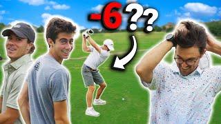 Best Golf I’ve Ever Seen!? Pro Golfer VS GM GOLF | 9 holes