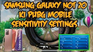 Samsung galaxy not 20 ki pubg sensitivity settings no recoil sensitivity settings for galaxy not 20