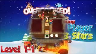 Overcooked The Festive Seasoning, 1-1, 3 Stars, 2 Player