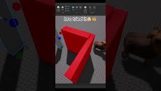 bro tried roblox studio️ #shorts #fyp