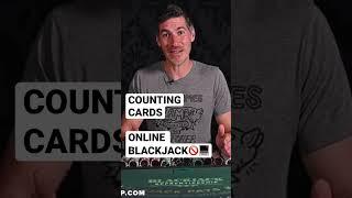 Can you Count Cards Online??  #blackjack #cardcounting