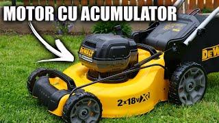 Noua mea Masina de tuns iarba cu acumulator! DeWALT DCMW564 | Acumulator 18V