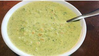 Panera style Broccoli Cheddar Soup Recipe/ Veg Soup Recipe/ Lunch Recipe