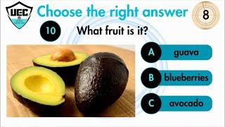 Learn More Names of Fruits and their Pronunciation with Quizzes | ESL Kids - Quiz 6