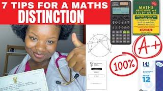 HOW TO GET A DISTINCTION IN MATHEMATICS: My Proven Study strategies