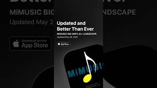 "MiMUSIC" - FREE iPhone/iPad APP‼️MiMUSIC BIG GRFX Ai + LANDSCAPE