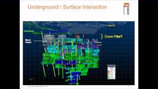 Narrow Vein Mining Risk Geotechnical