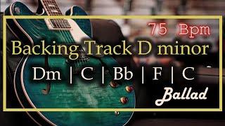 Melodic Dm Backing Track | 74 Bpm