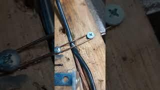 Wire stripping. Copper reclamation machine!