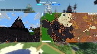 Hermitcraft Geoguessr with Scar & Grian!