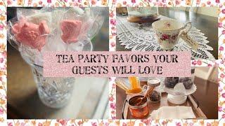 Tea Party Favors Your Guests Will Love!