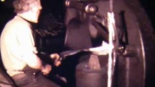 Chieftain Forge - Shovel Making, Bathgate - Donald at the Hammer