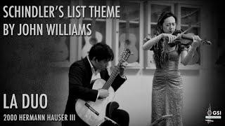 "Schindler's List Theme" by John Williams played by LA Duo (Yiran Yao & Juri Yun) Guit. by H. Hauser