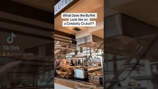 A buffet on a cruise ship that seriously impressed me! #cruise #cruiseship  #celebritycruises