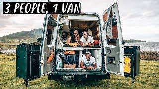 3 PEOPLE LIVING IN A VAN | Van Life in Scotland 󠁧󠁢󠁳󠁣󠁴󠁿