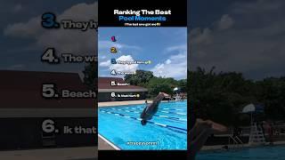Ranking The Best Pool Moments‍️
