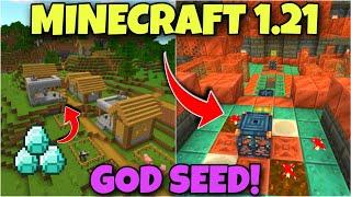 [God Seed] Minecraft 1.21 Bedrock And Pocket Edition | Seed Minecraft 1.21 | Minecraft Seeds