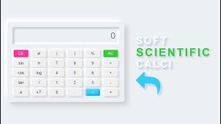 Scientific Calculator Using Html, Css And JavaScript || HTML-CSS-JS