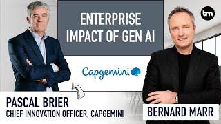 The Game-Changing Impact Of Generative AI On The Enterprise: Insights From Capgemini's CIO