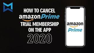 How to cancel Amazon Prime trial membership on the app for beginners! (2020)