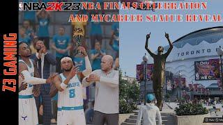 NBA 2K23's NBA Finals Celebration and MyCareer Statue Reveal