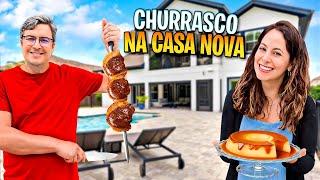 Primeiro Churrasco na Casa Nova - Família Maria Clara e JP