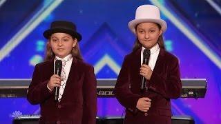 Elias & Zion - Twins Play Keyboard | Auditions Week 4 | America's Got Talent 2016 Full Auditions